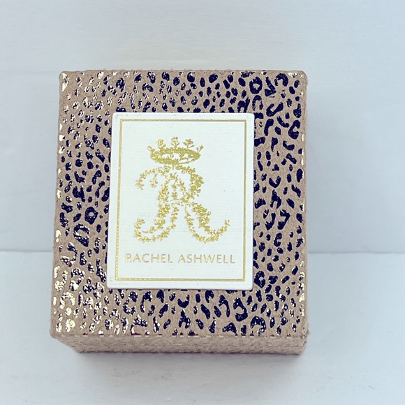 RACHEL ASHWELL, STERLING SILVER WITH CUBIC ZIRCONIA 2 STUD EARRINGS,SILVER COLOR - Picture 11 of 14